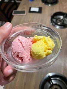 熱帶水果冰淇淋